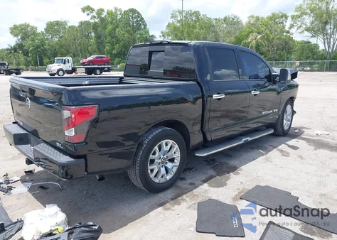 2020 Nissan Titan Sl 4X2 from USA, damaged, VIN 1N6AA1EF3LN504115